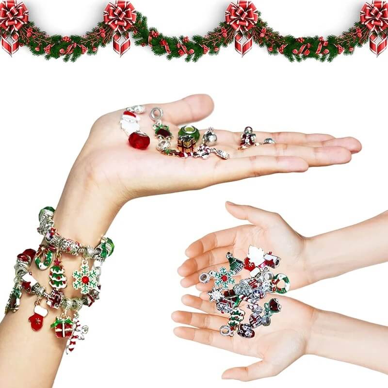 Kids Advent Calendar 2026, Bracelet Making Kit with 24 Charms – image 4