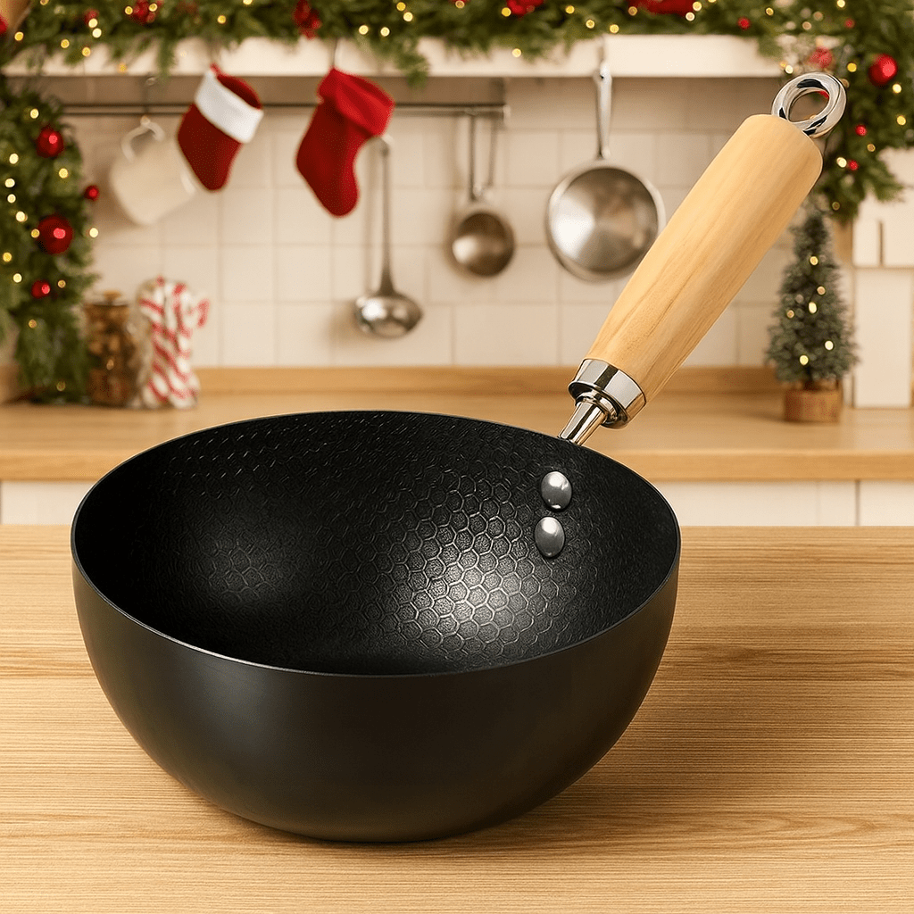 Cast Iron Pan, Small Cast Iron Frying Pan for Omelettes, Cast Iron Skillet Pan 22 to 28 cm for Gas Hob_01