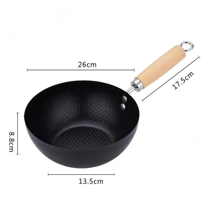 Cast Iron Pan, Small Cast Iron Frying Pan for Omelettes, Cast Iron Skillet Pan 22 to 28 cm for Gas Hob_08