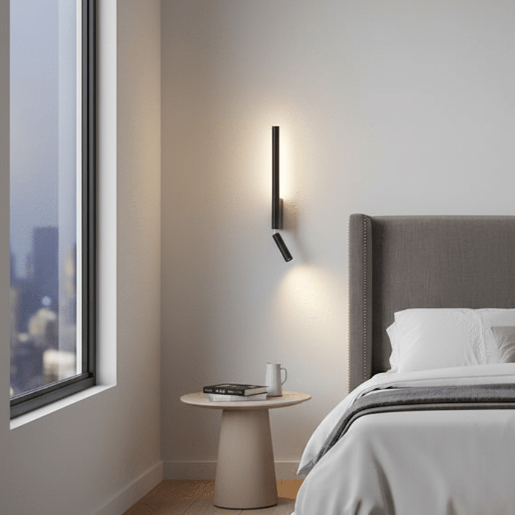 Wall Lights Indoor, Living Room Wall Light, Minimalist LED Wall Sconce for Hallway, Warm White LED Lighting_01