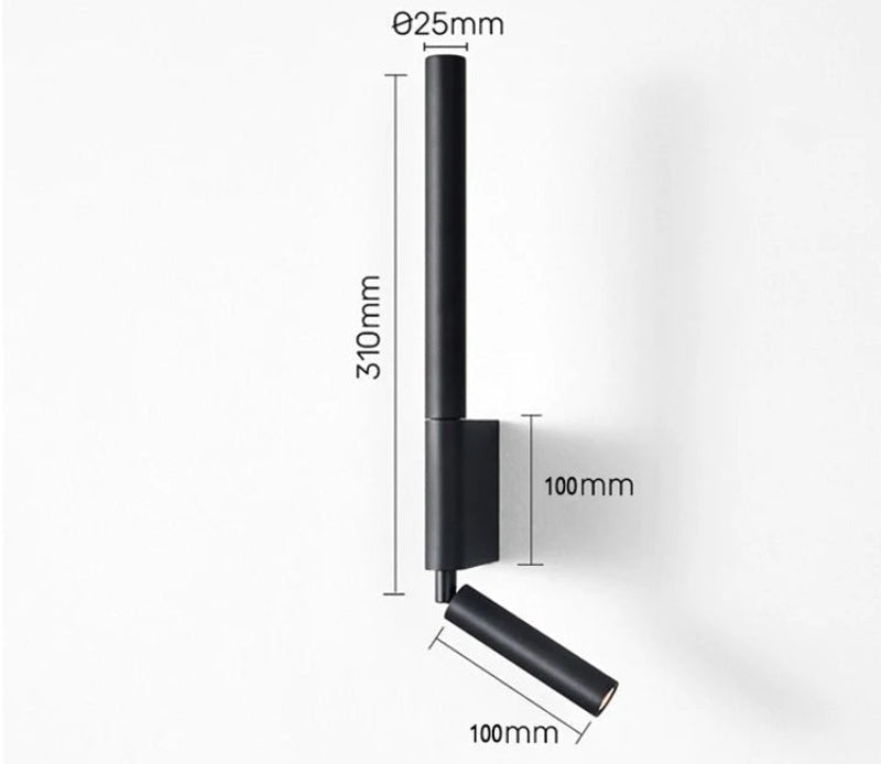 Wall Lights Indoor, Living Room Wall Light, Minimalist LED Wall Sconce for Hallway, Warm White LED Lighting_05