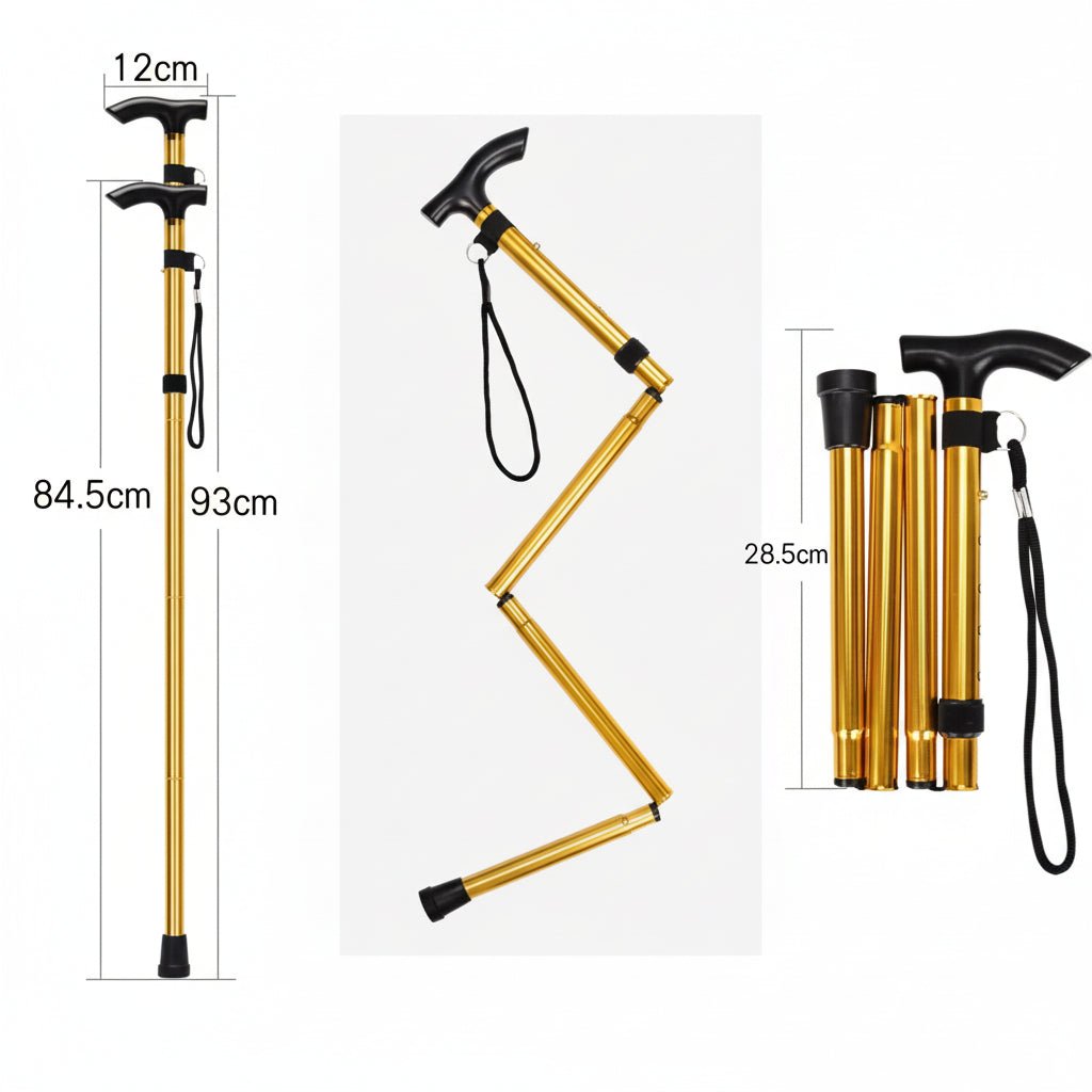 Trekking Poles, Aluminium Walking Poles with Ergonomic Handle – image 5