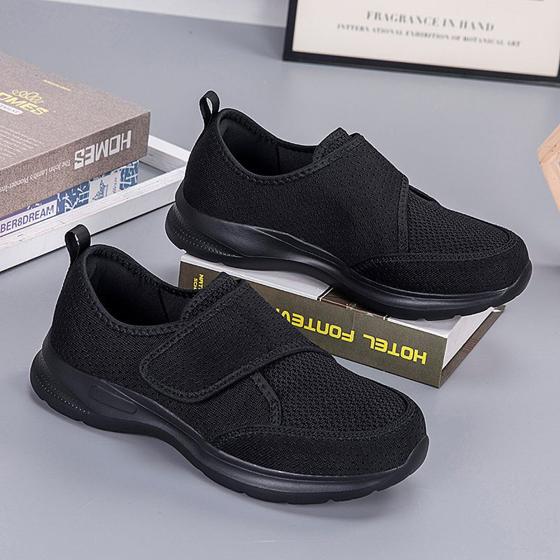 Wide Fit Shoes, Extra Wide Slip On Shoes for Women and Men, Diabetic Comfort Shoes with Adjustable Strap_02