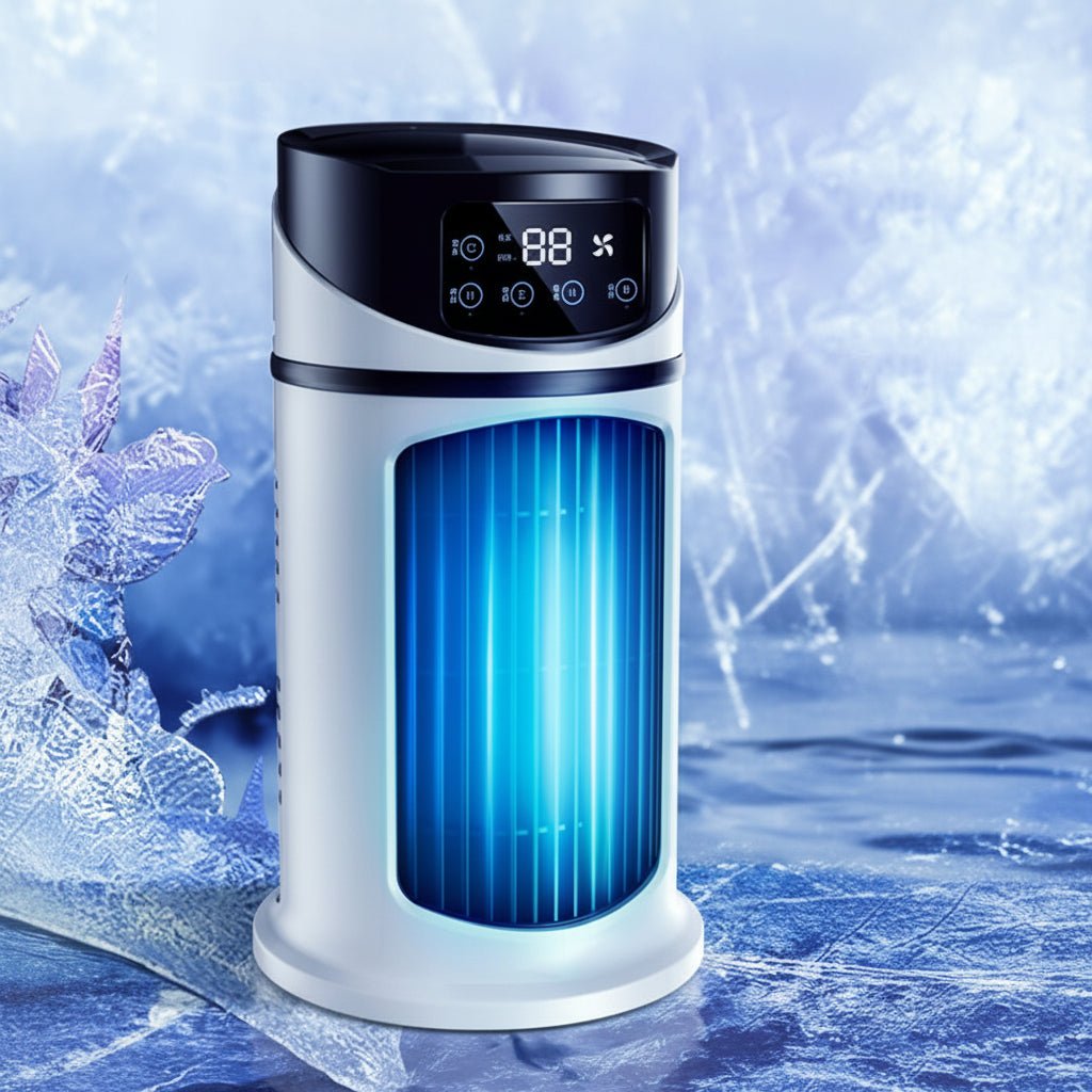 Portable Air Cooler with Humidifier, Evaporative Air Cooler Fan, Cooling Fan, USB Desk Fan for Office and Bedroom_04