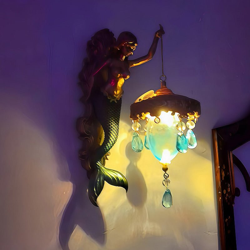 Indoor Wall Light, Vintage Wall Lamp for Hallway, Living Room Wall Light with Warm LED for Bedroom Lighting_04