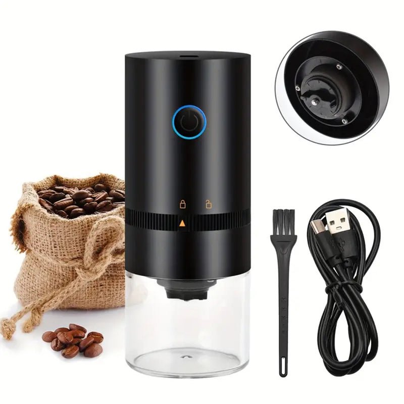 Electric Coffee Grinder, Cordless Coffee Bean Grinder with Stainless Steel Housing – image 8
