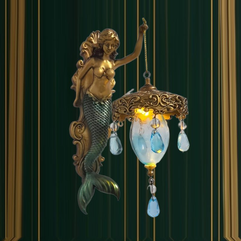 Indoor Wall Light, Vintage Wall Lamp for Hallway, Living Room Wall Light with Warm LED for Bedroom Lighting_05