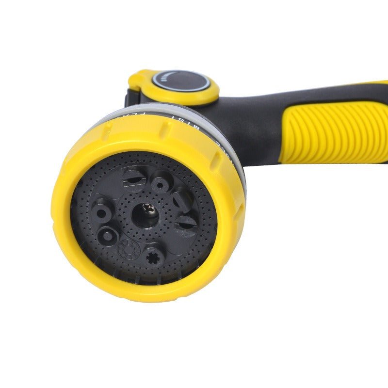 Watering Gun with 10 Spray Patterns, Hosepipe Spray Gun with Flow Control, Garden Hose Nozzle for Car Washing_02