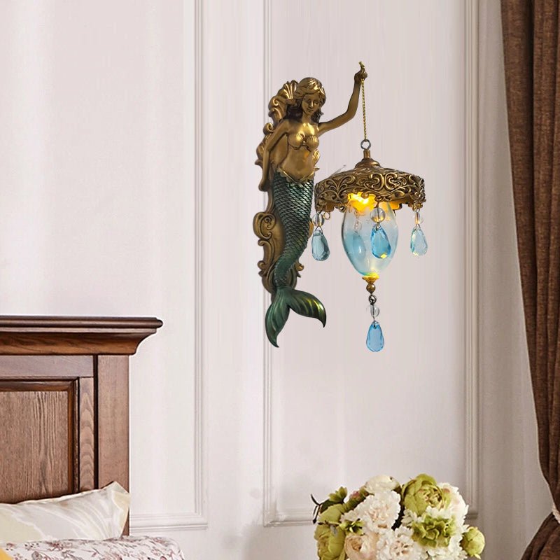 Indoor Wall Light, Vintage Wall Lamp for Hallway, Living Room Wall Light with Warm LED for Bedroom Lighting_06