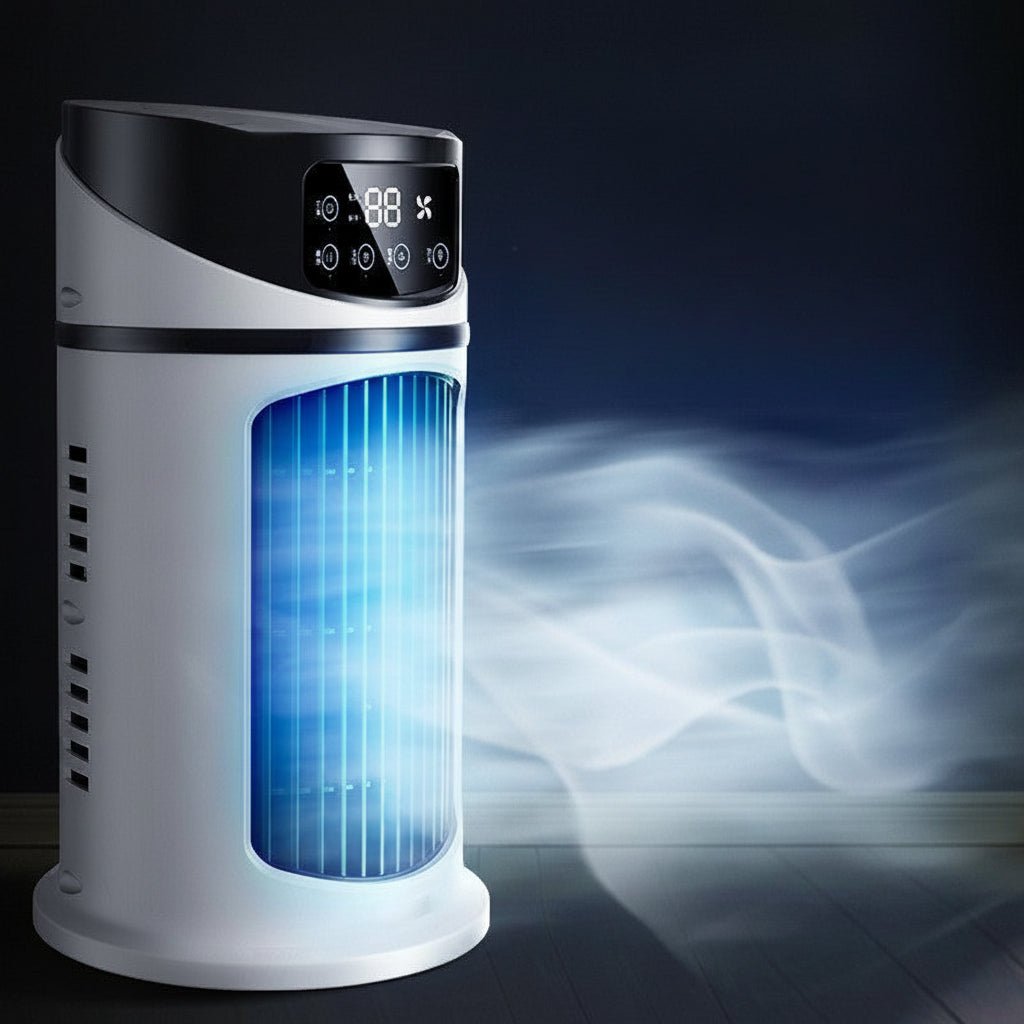 Portable Air Cooler with Humidifier, Evaporative Air Cooler Fan, Cooling Fan, USB Desk Fan for Office and Bedroom_06