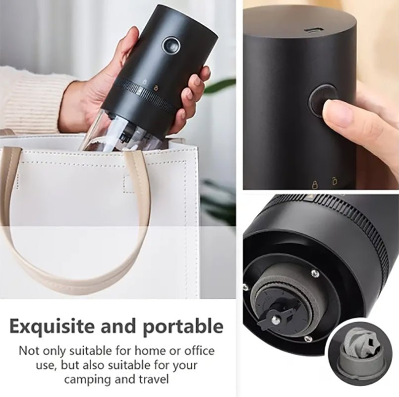 Electric Coffee Grinder, Portable Rechargeable Coffee Grinder – image 11