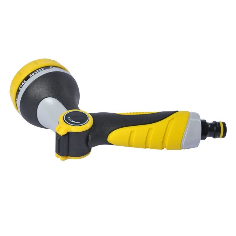 Watering Gun with 10 Spray Patterns, Hosepipe Spray Gun with Flow Control, Garden Hose Nozzle for Car Washing_04