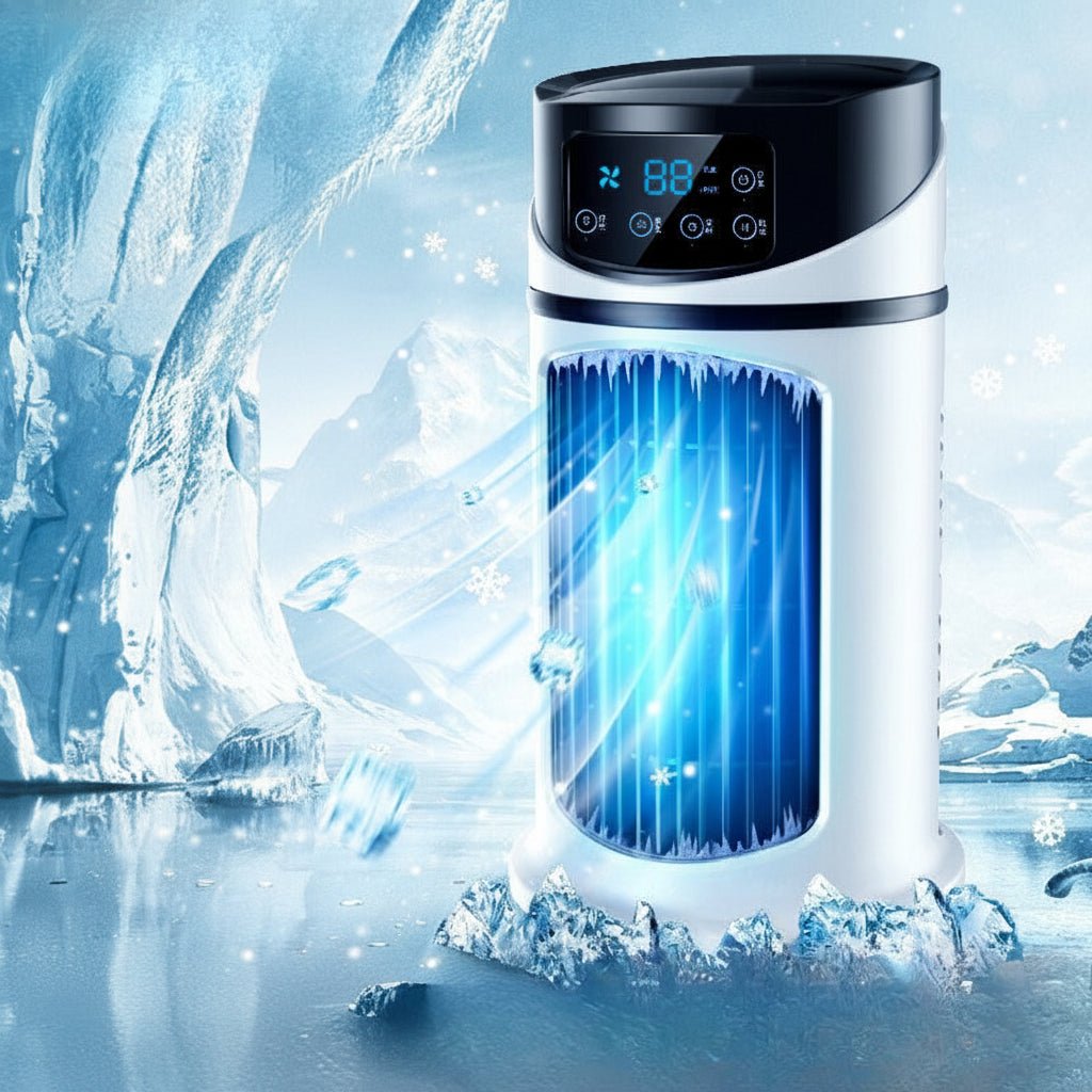 Portable Air Cooler with Humidifier, Evaporative Air Cooler Fan, Cooling Fan, USB Desk Fan for Office and Bedroom_08