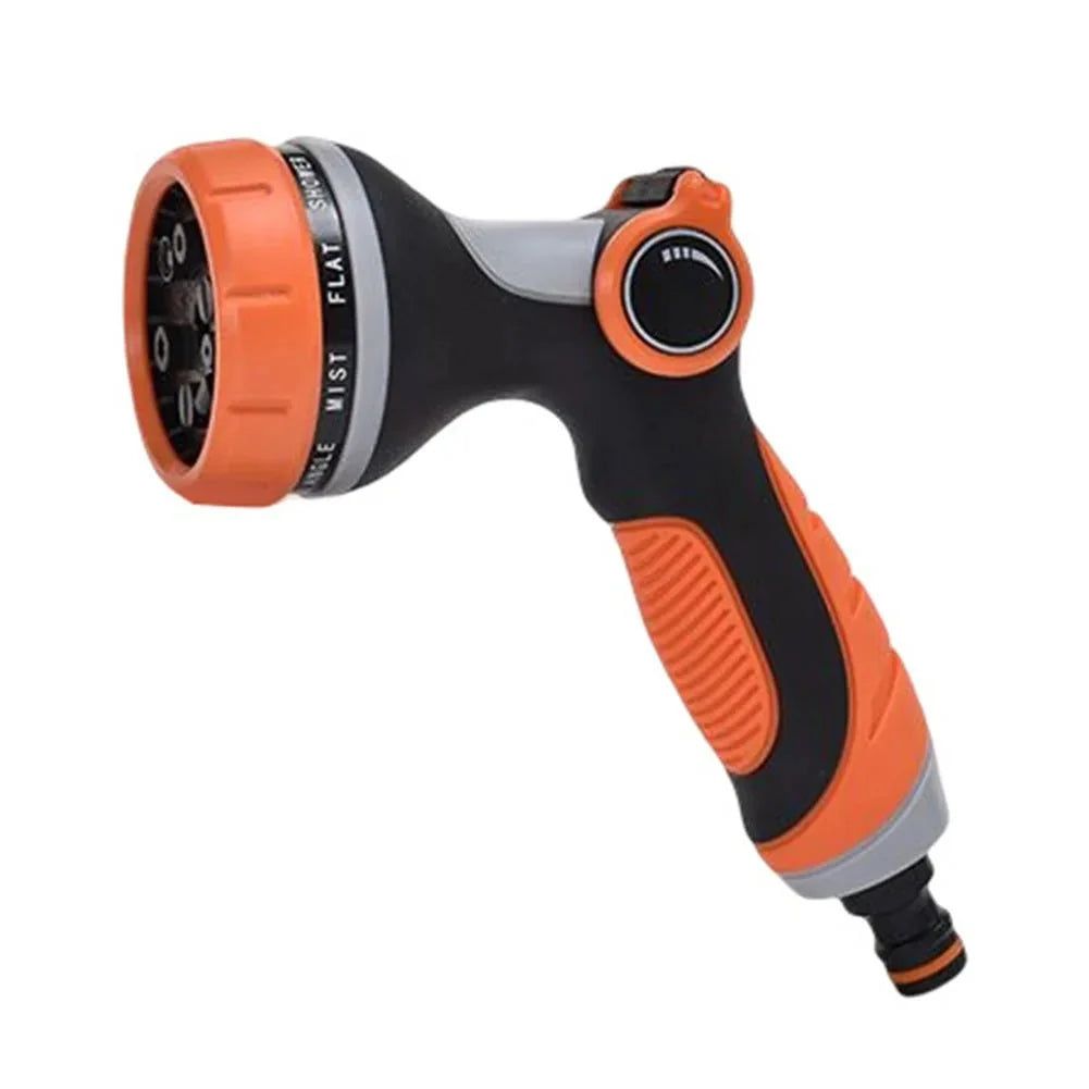 Watering Gun with 10 Spray Patterns, Hosepipe Spray Gun with Flow Control, Garden Hose Nozzle for Car Washing_12