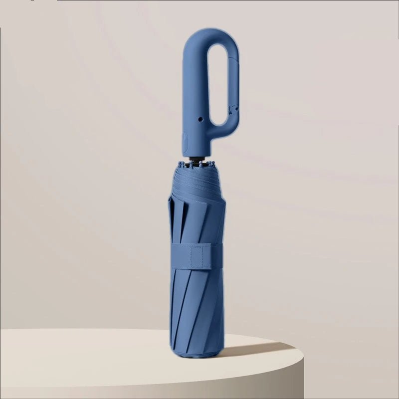Windproof Umbrella, Automatic Folding Umbrella with One Hand Open and Close, Compact Umbrella for Travel and Strong Wind_16
