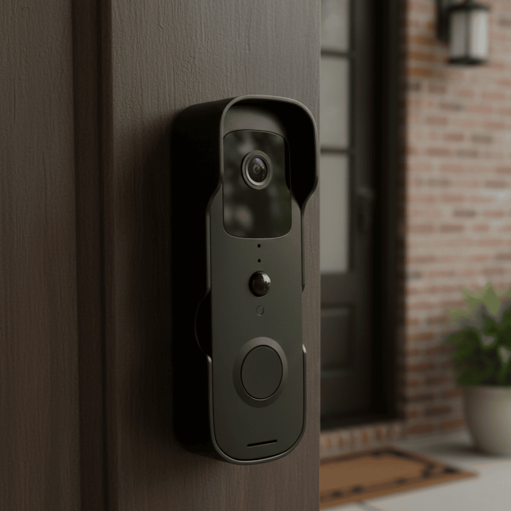 Wireless Doorbell Camera with Chime, Video Doorbell 1080p HD, Smart Doorbell, Front Door Camera with Night Vision