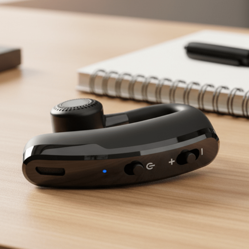 Wireless Headset Bluetooth with Noise Cancelling, Bluetooth Headphones In Ear, Wireless Headphones with Touch Control