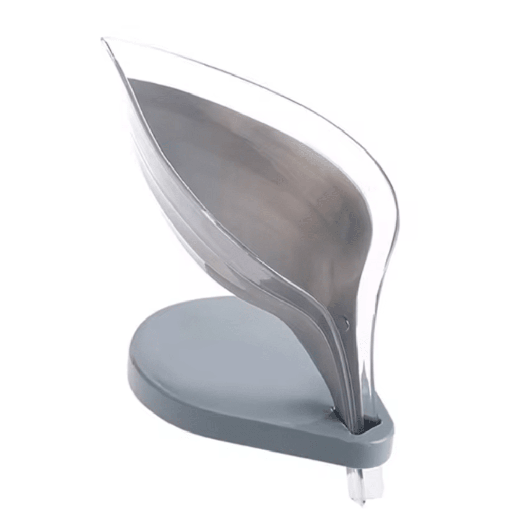 Soap Holder with Drain, Leaf Design Soap Dish for Bathroom and Kitchen Sink – image 8