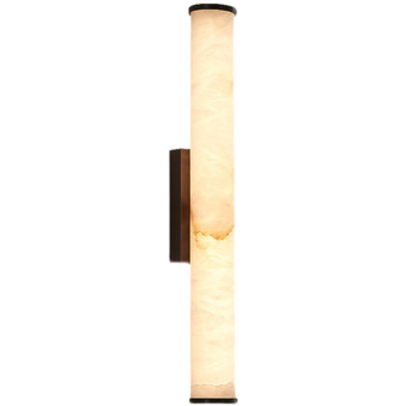 MarbleGlow | Elegant Minimalist Copper Wall Sconce Light Fixture 1