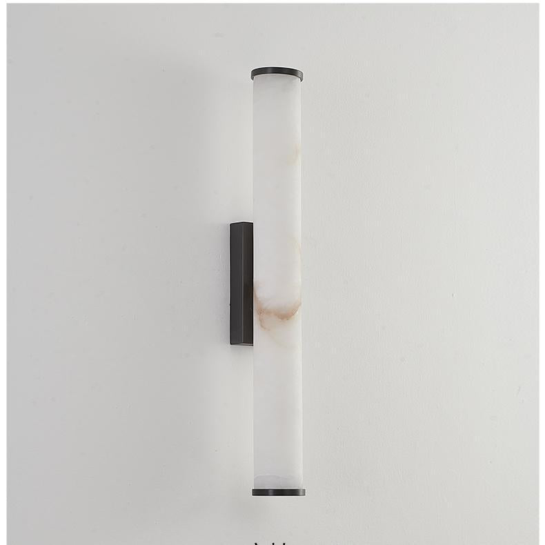 MarbleGlow | Elegant Minimalist Copper Wall Sconce Light Fixture 9
