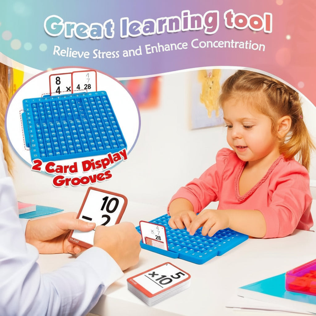 Math Mastery | Interactive Math Learning Toy Set with Silicone Board & Flashcards for Engaging Skill Development 3