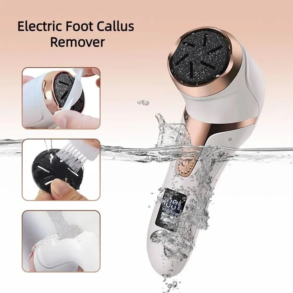 Electric Callus Remover for Feet, Rechargeable Hard Skin Remover for Feet