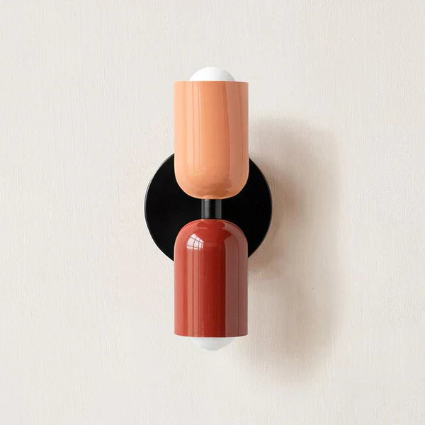 Melo Wall Sconce | Modern Metal, Dual LED Lights 12