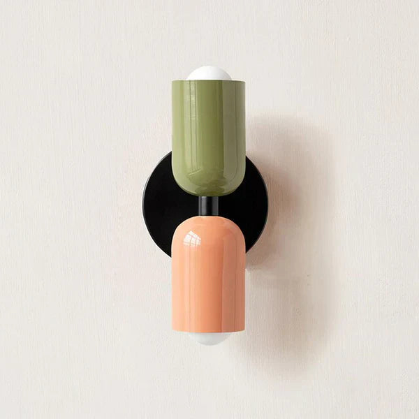 Melo Wall Sconce | Modern Metal, Dual LED Lights 7
