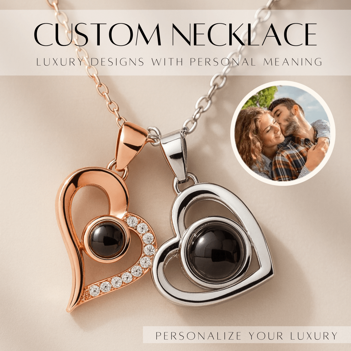 Personalised Necklace with Photo, Personalised Jewellery – image 5