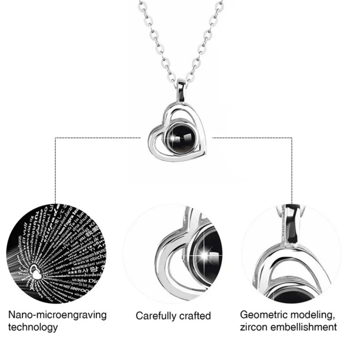 Personalised Necklace with Photo, Personalised Jewellery – image 7