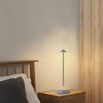 Milo Cordless Table Lamp | Rechargeable Aluminium with Adjustable Lighting 1
