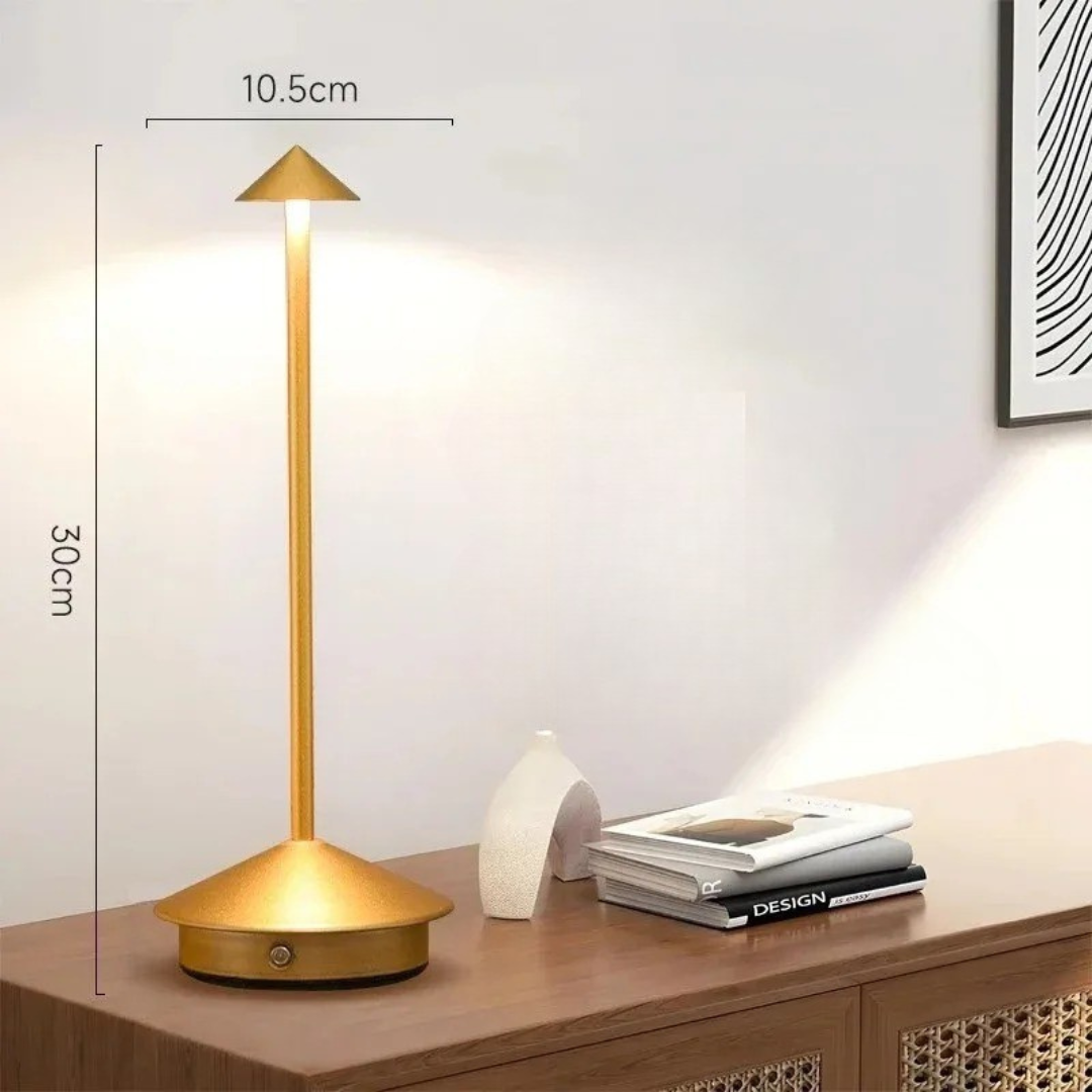 Milo Cordless Table Lamp | Rechargeable Aluminium with Adjustable Lighting 3