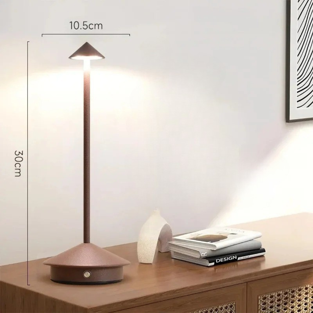 Milo Cordless Table Lamp | Rechargeable Aluminium with Adjustable Lighting 4