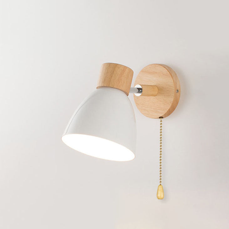 Milo Wall Sconce | Modern Minimalist Wooden Cone Design 0
