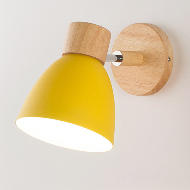 Milo Wall Sconce | Modern Minimalist Wooden Cone Design