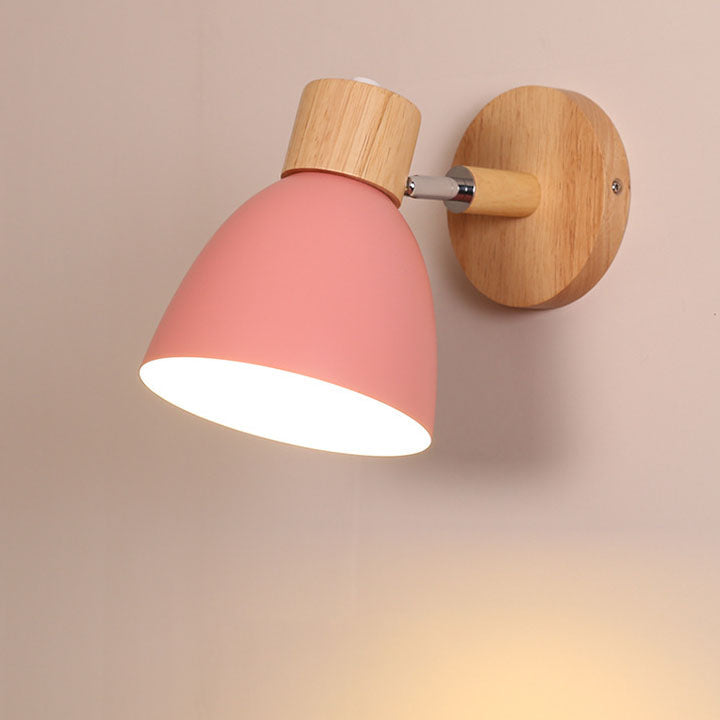 Milo Wall Sconce | Modern Minimalist Wooden Cone Design 13