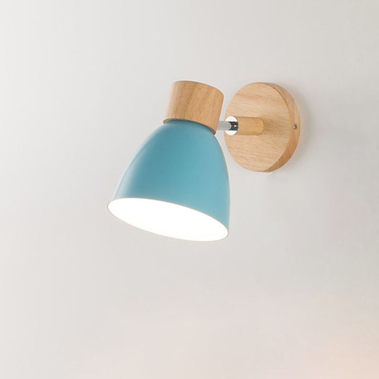 Milo Wall Sconce | Modern Minimalist Wooden Cone Design 14