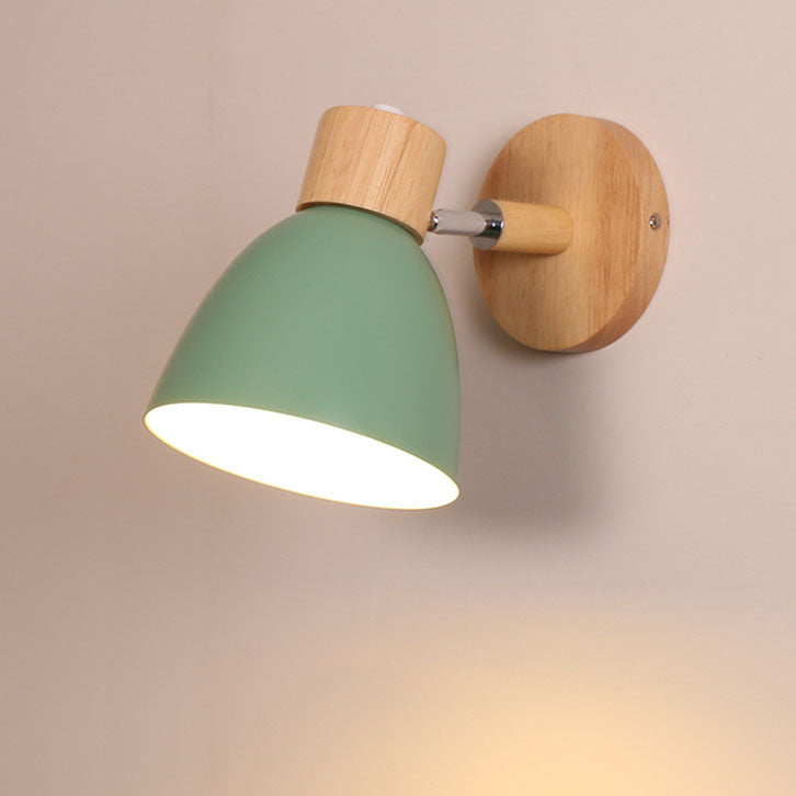 Milo Wall Sconce | Modern Minimalist Wooden Cone Design 16