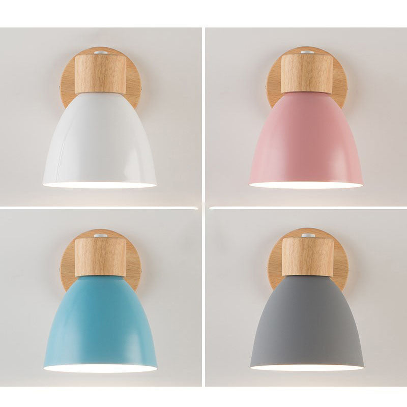 Milo Wall Sconce | Modern Minimalist Wooden Cone Design 3