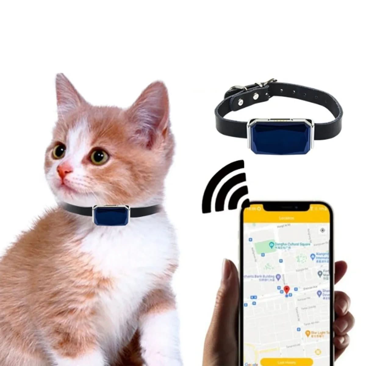 GPS Car Tracker, Mini GPS Tracker for Kids and Luggage with Real Time App, Cat Tracker for Pets_02