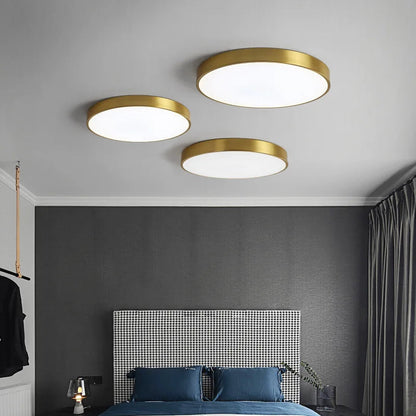 Minimalist LED Ceiling Light Fixture with Energy-Efficient Illumination | Sleek Round Design for Modern Interiors 2