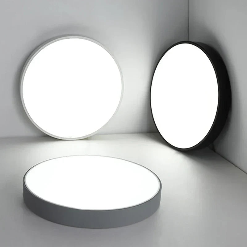Minimalist LED Ceiling Light Fixture with Energy-Efficient Illumination | Sleek Round Design for Modern Interiors 5