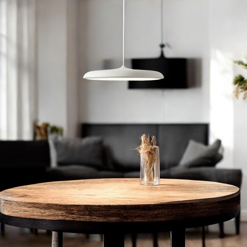 Minimalist Scandinavian Pendant Light | Adjustable Height Black Pendant Lighting for Modern Kitchens 3