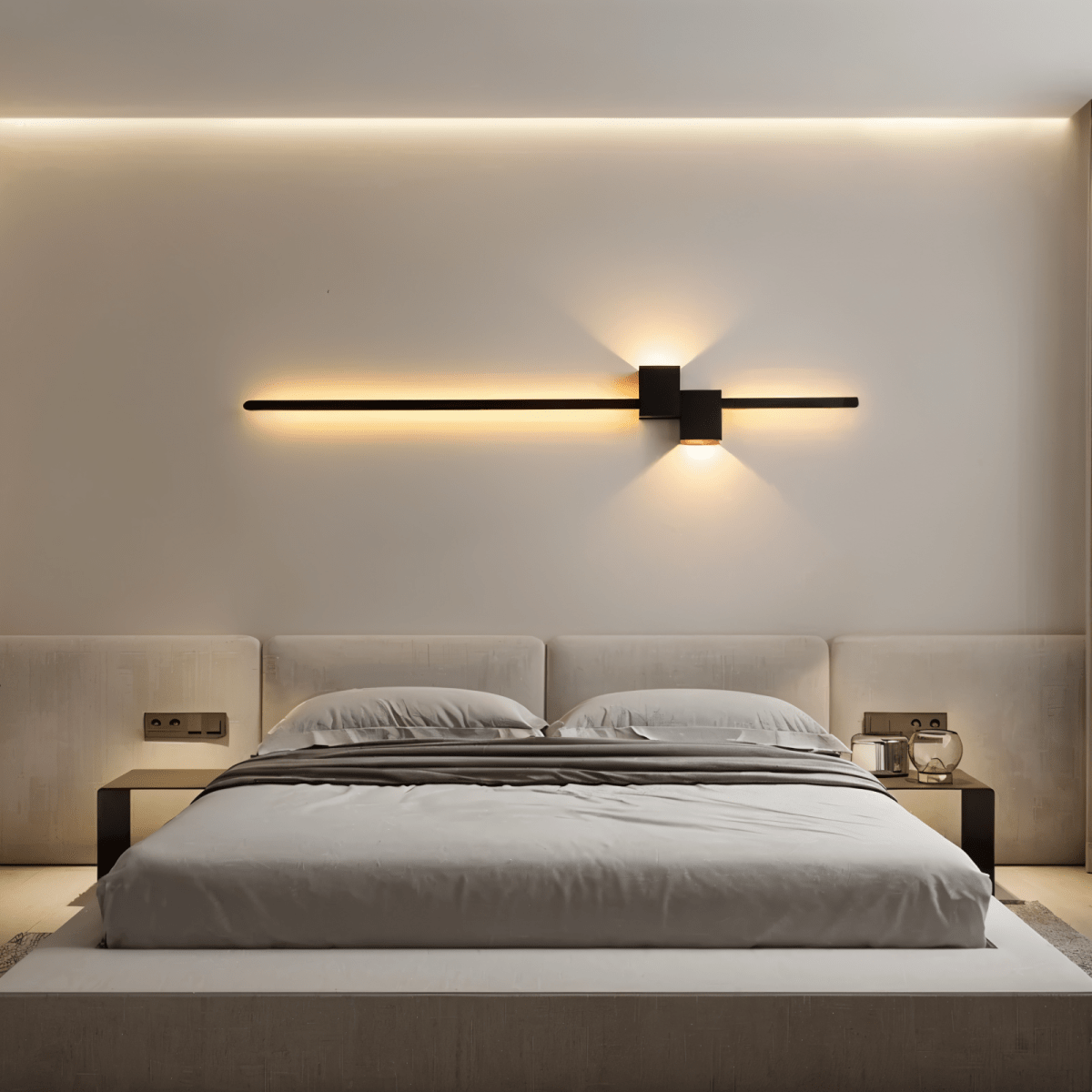 Wall Light for Living Room, Modern LED Wall Lights for Bedroom and Hallway, Minimalist Linear Wall Lamp for Ambient Lighting_00