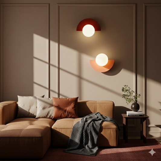 Mira Globe Sconce | Modern Glass Wall Light, Energy-Efficient LED 5