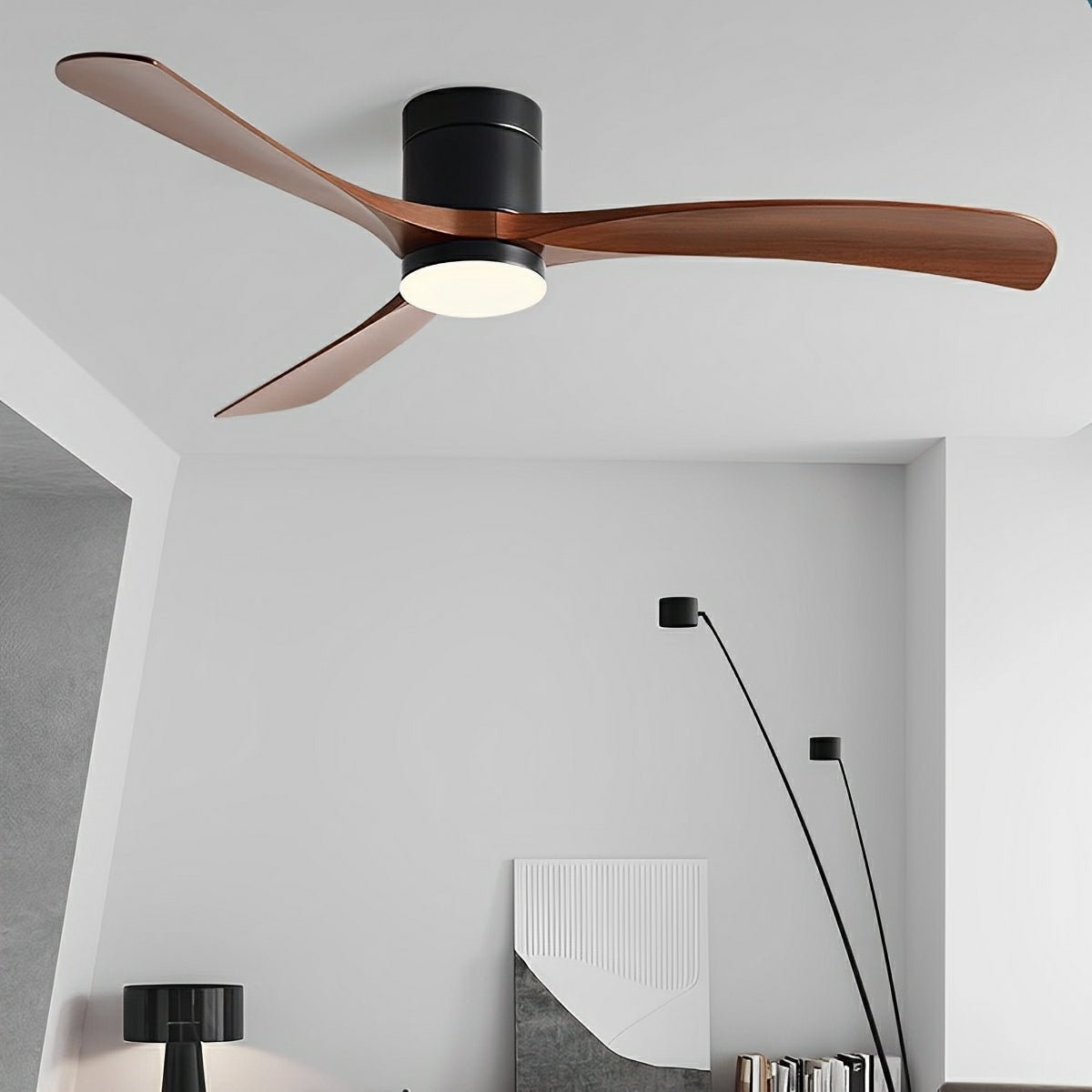 Modern Ceiling Fan with Lights & Remote | 6-Speed DC Motor for Year-Round Comfort 2