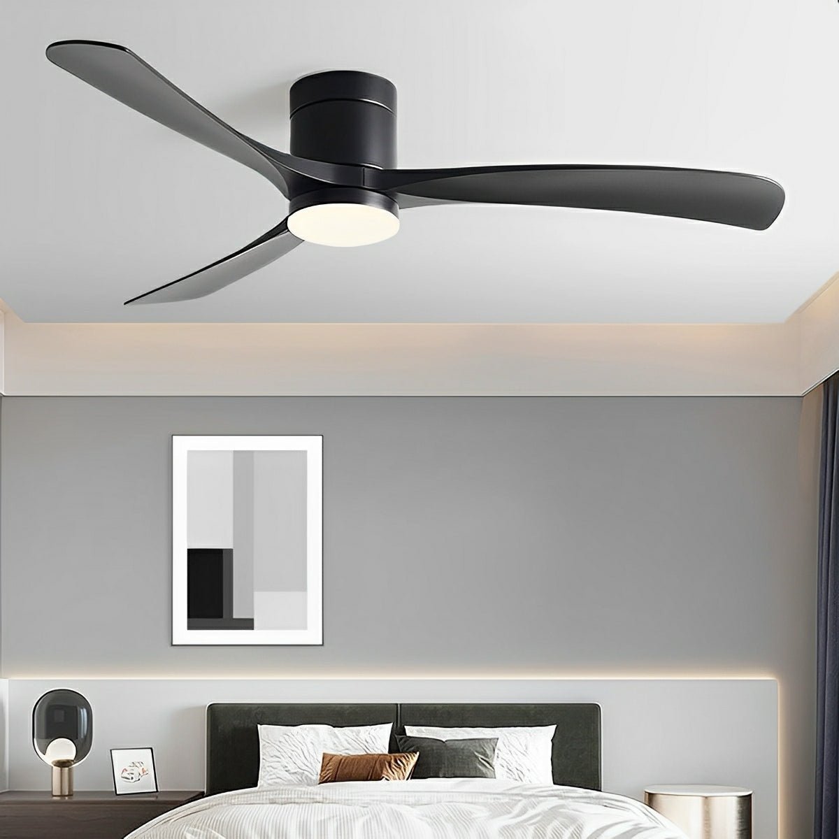 Modern Ceiling Fan with Lights & Remote | 6-Speed DC Motor for Year-Round Comfort 4