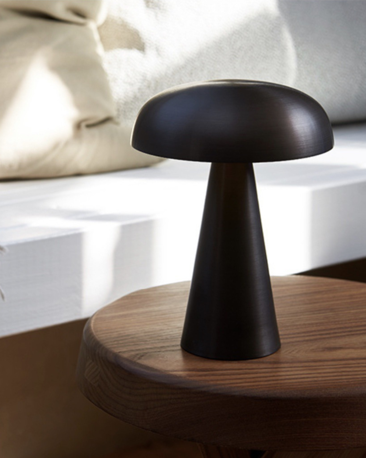 Modern Dome Table Lamp | Touch Control LED with Dimmable Light | Stylish Bedside Lamp for Cozy Spaces 2