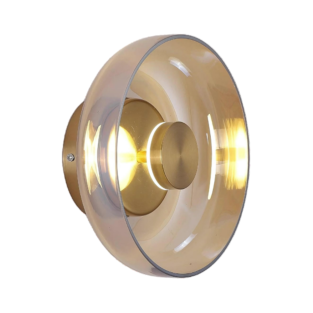 Modern Elegance | Wall Sconce Lighting with Frosted Glass Shade | Minimalist Design for Ambient Illumination