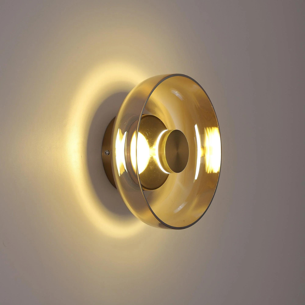 Modern Elegance | Wall Sconce Lighting with Frosted Glass Shade | Minimalist Design for Ambient Illumination 3